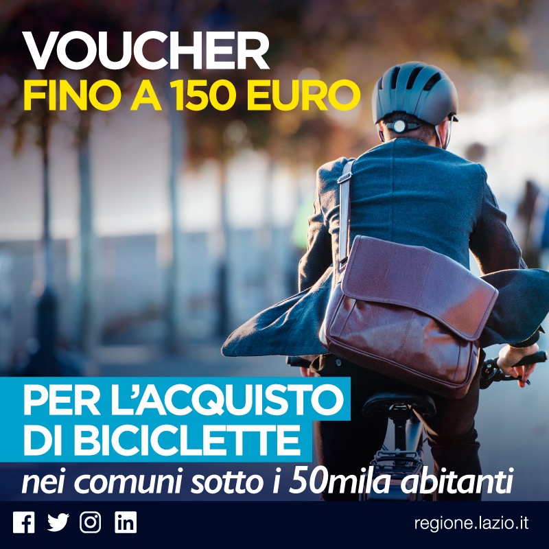 Regione Lazio_Voucher Biciclette