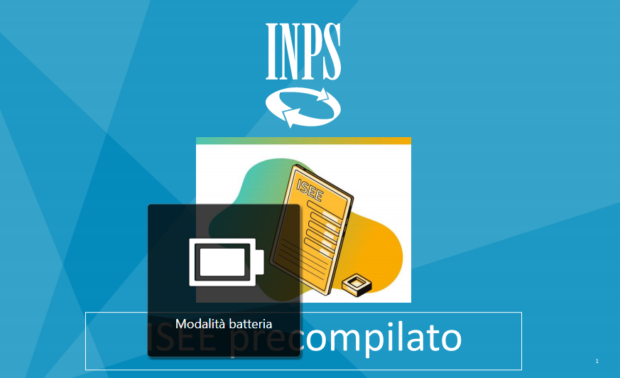 Inps_ISEE Precompilato 2021