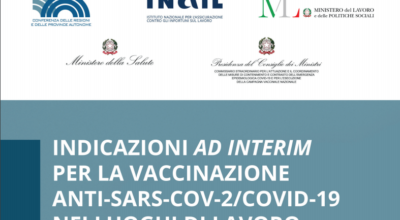 Vaccinazione anti-Covid nei luoghi di lavoro – le indicazioni ad interim