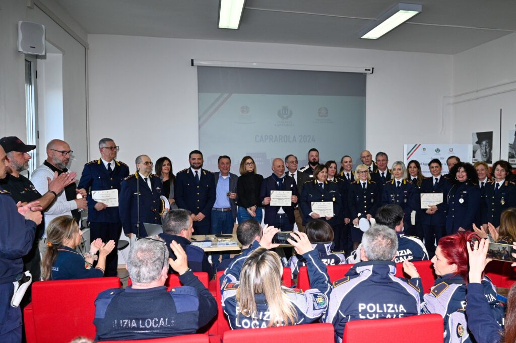 Caprarola, terminato il 2° corso di formazione per Polizia Locale