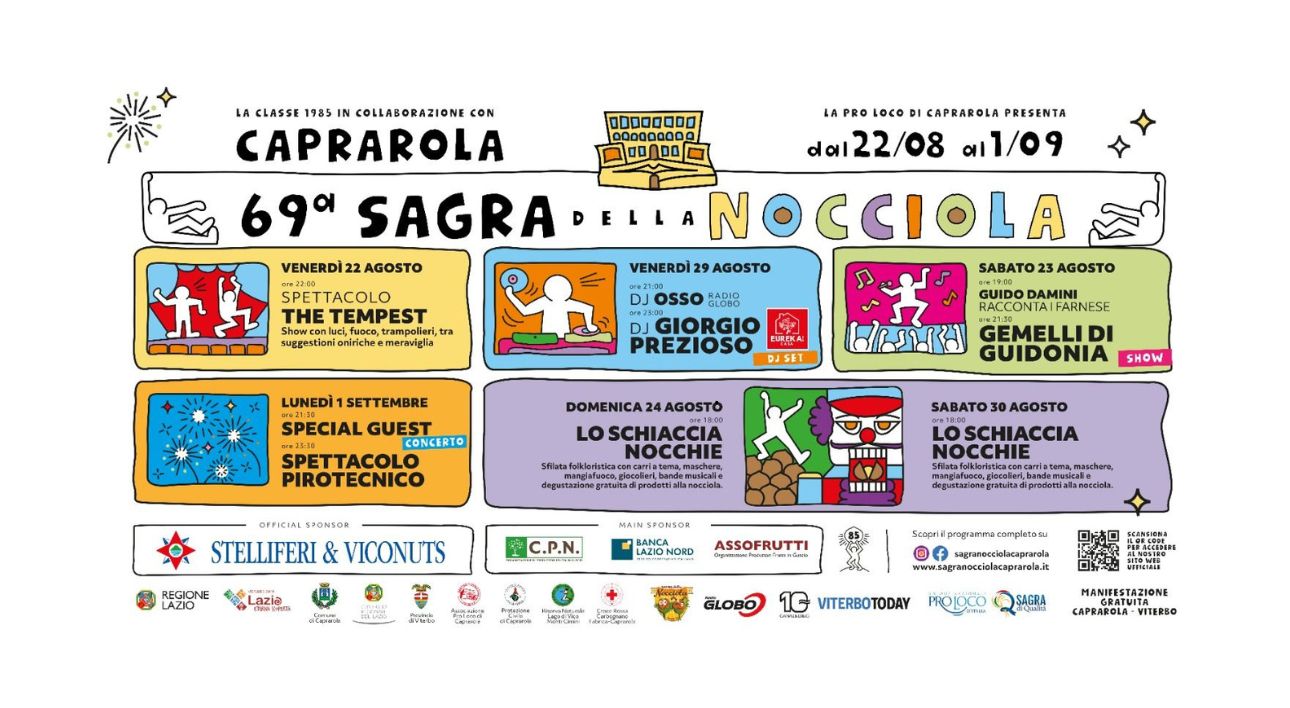 69ª SAGRA DELLA NOCCIOLA Caprarola